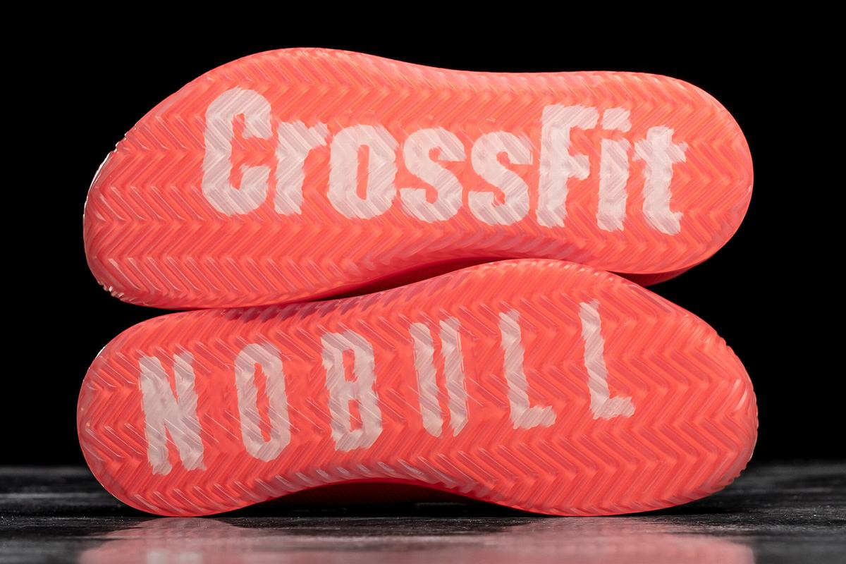 Nobull Superfabric Crossfit® Neon Men's Crossfit Shoes Coral | Australia (MQ2176)